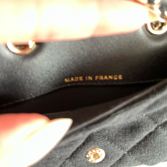 👛 Chanel Jersey Quilted Belt Bag Black - Brand New - Picture 6 of 8